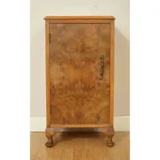 Vintage Art Deco Nightstand in Walnut