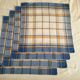 4 blue bistro napkins 50 x 47