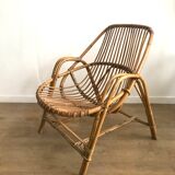 Rattan armchair