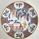 5 Japanese porcelain plates with geisha hand decoration