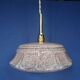 Art Deco pendant lamp from the 30s and 50s, vintage France - newly electrified