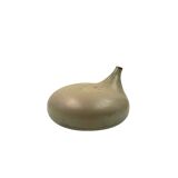 Mid-century organic modern gres vase, Franco Bucci Italy ca. 1970