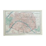 1883 - Map of the city of Paris