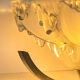 Paire d'appliques verres art-déco Ezan et chrome