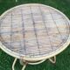 Rattan coffee table