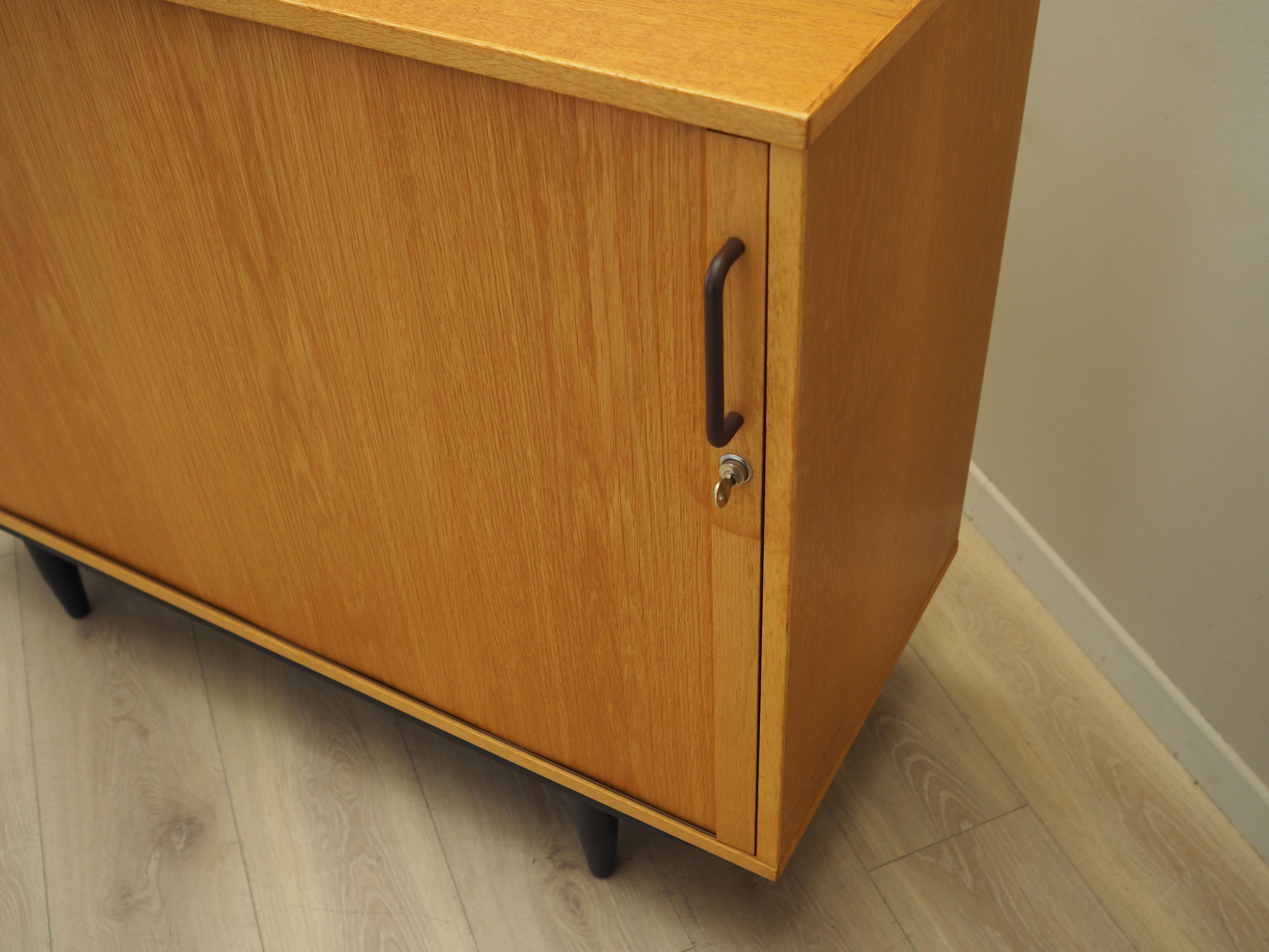 Ash cabinet, Danish design, 1970s, manufactured by Labofa Møbler