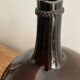 Old amber demijohn