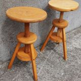 Pair of screw stools