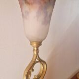 Art Nouveau style lamp by Müller Frères