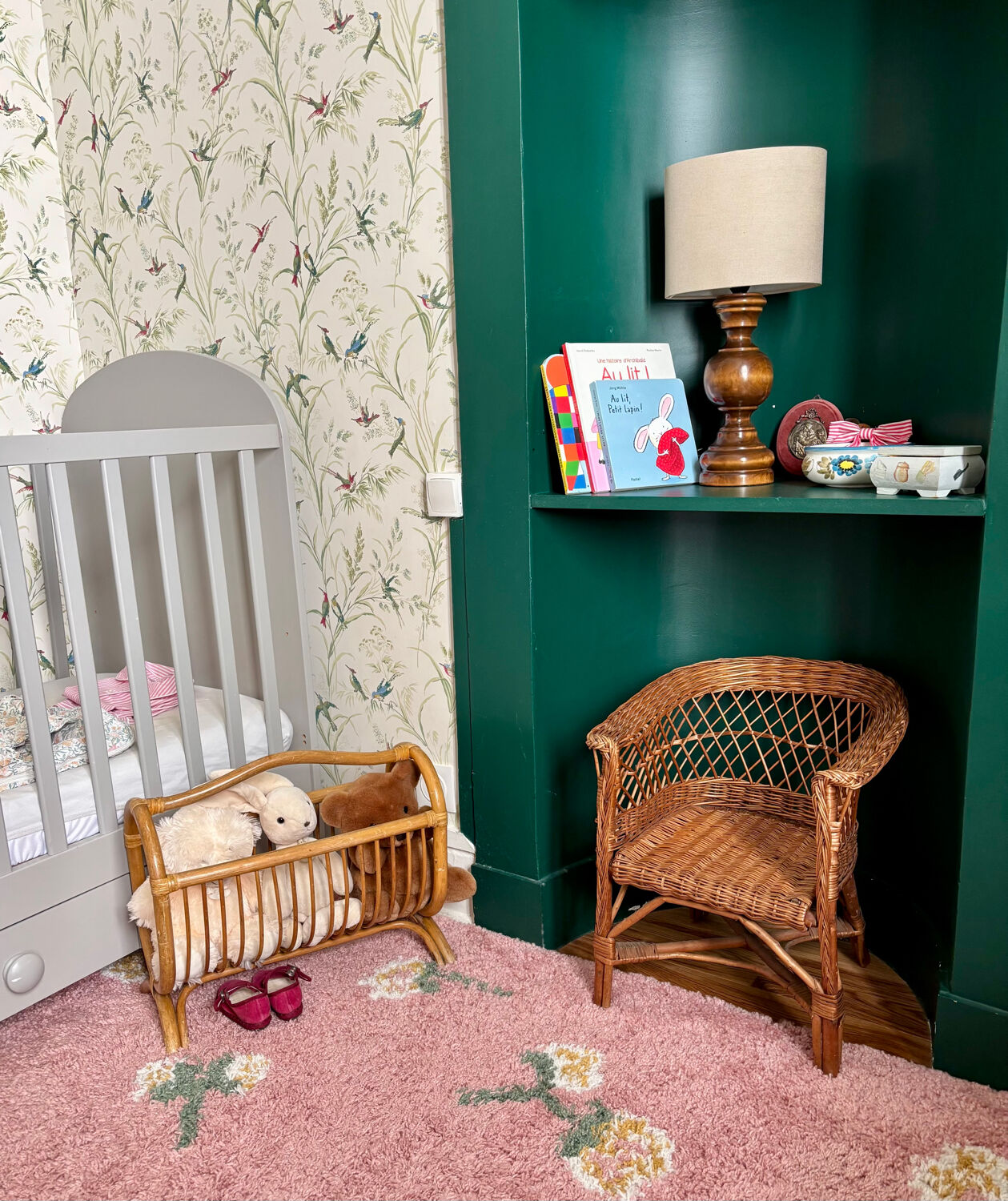 Children's rattan armchair