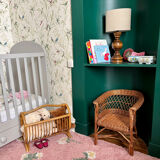 Fauteuil enfant en rotin