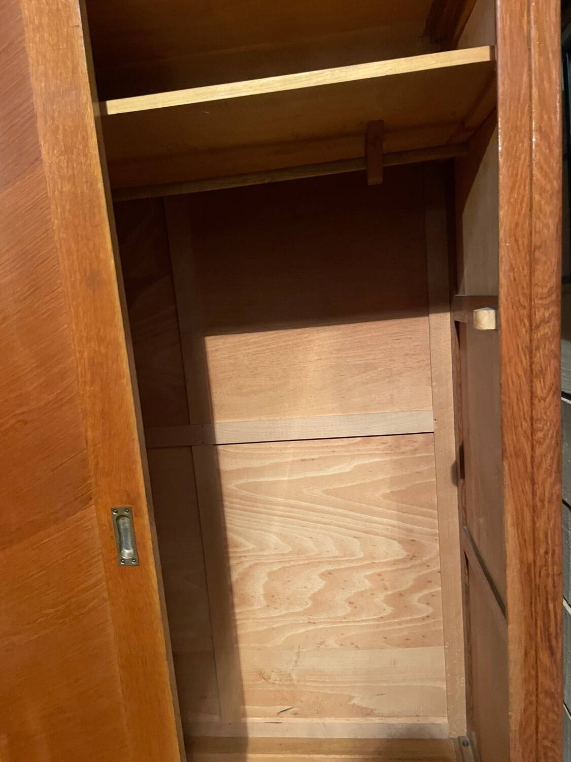 Vintage sliding door wardrobe 50/60