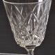 6 large wine glasses in semi-crystal from VMC in good condition.