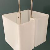 Lampadaire italien chrome et altuglas 1960