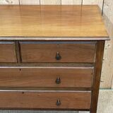1930s English mahogany chest of drawers