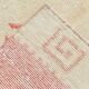 Turkish Classic Red & Cream Vintage Runner Rug, 77x379Cm