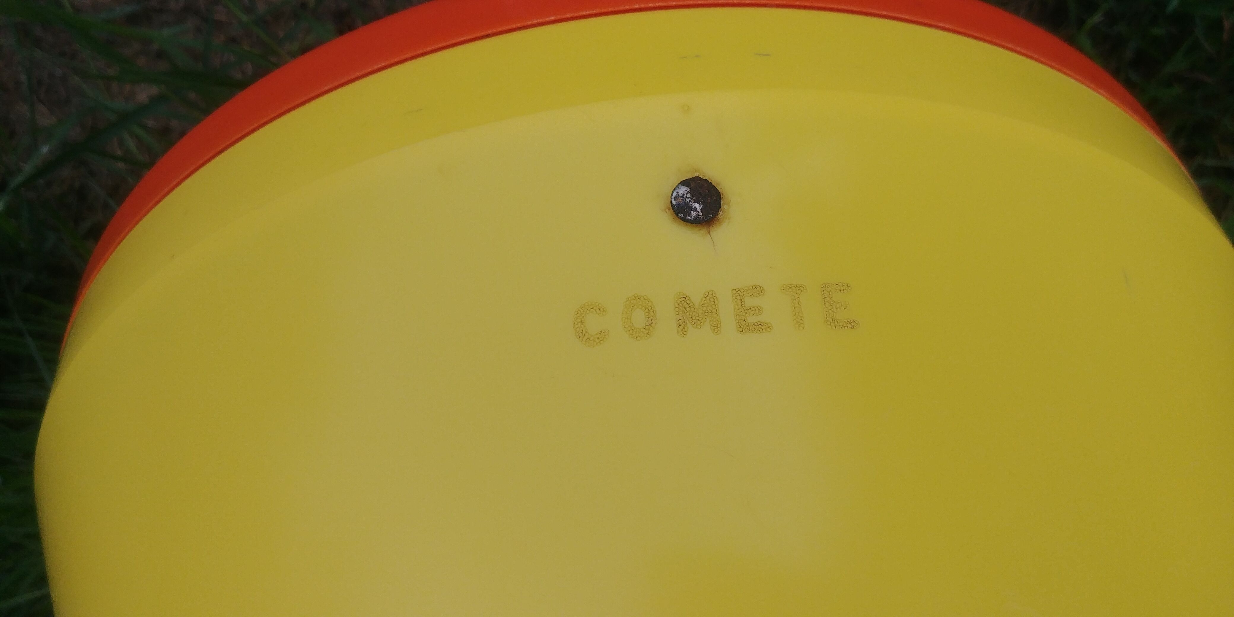 Stool/storage chest vintage, Comet, 70s