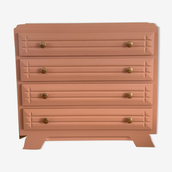 Vintage dresser pink blush