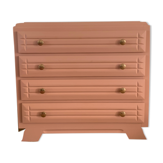 Vintage dresser pink blush