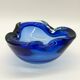 Grand cendrier "Azur" en verre Murano, Italie 1960s