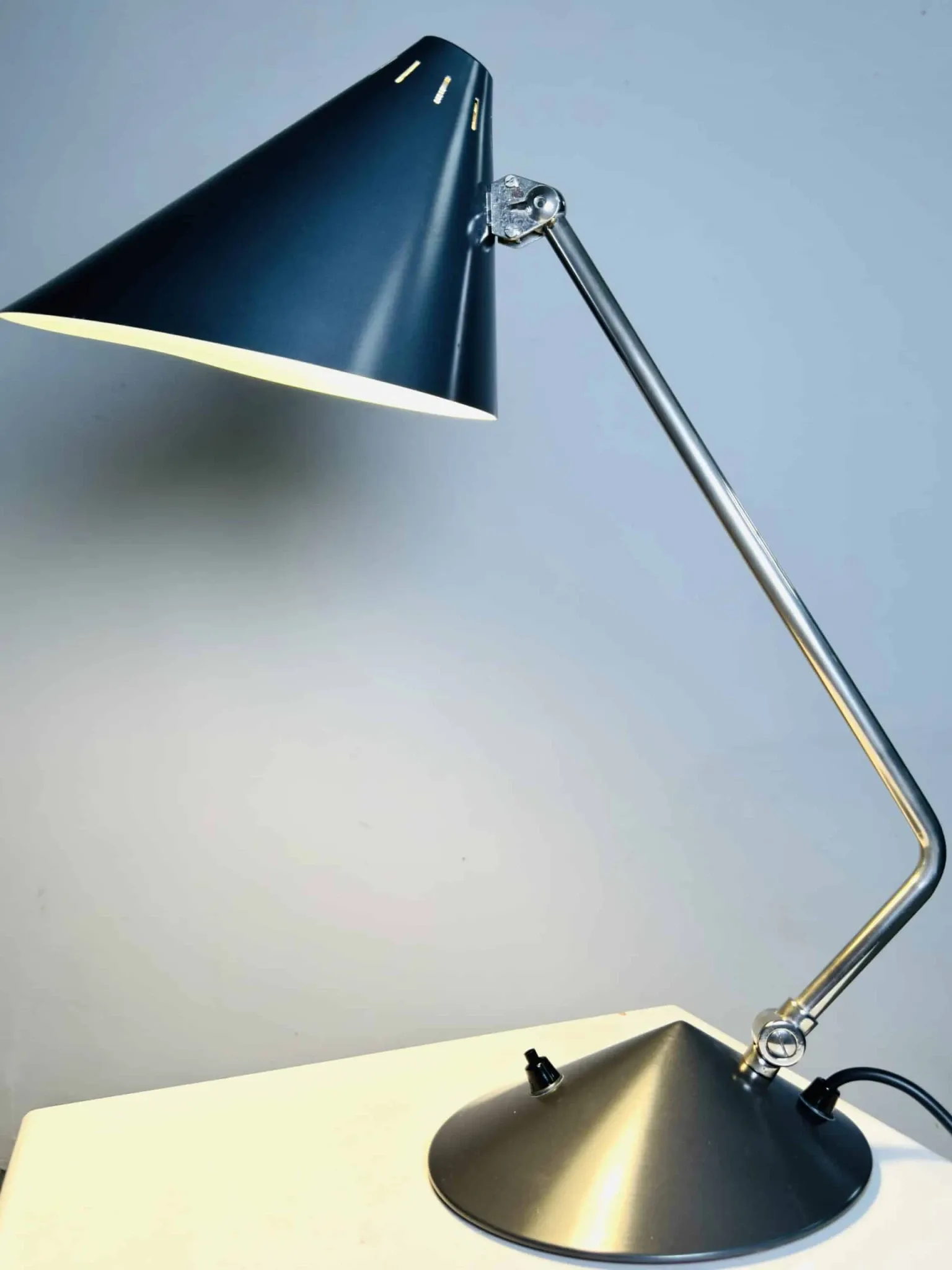 Table Lamp By Hannoversche Lampenfabrik, Germany, 1950S