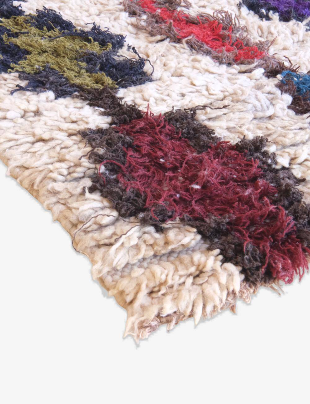 Azilal Colorful Rug - 126 x 72 cm