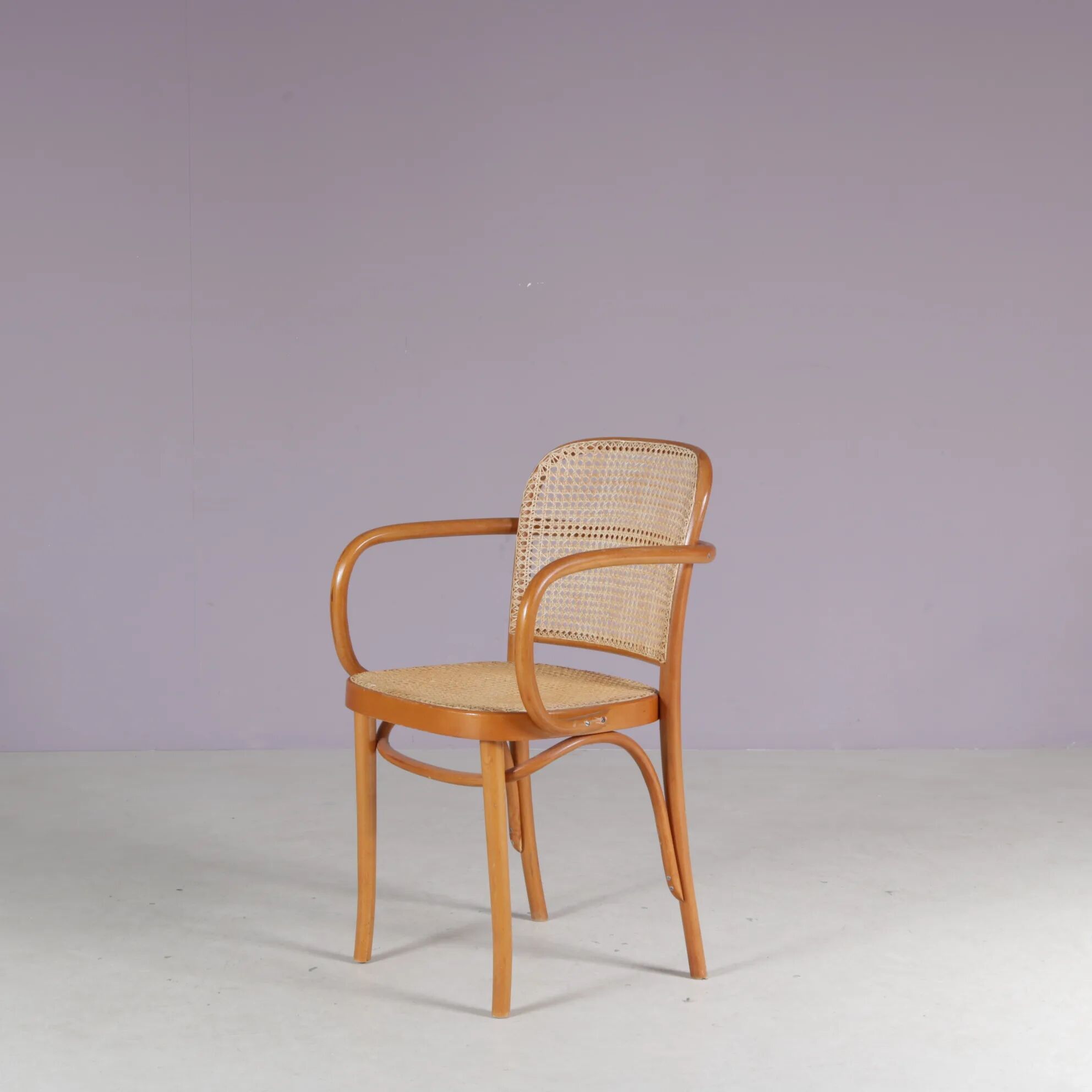 1930s “811” chair by Josef Hoffmann for Ligna, Czech
