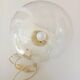 Vintage glass globe lamp from the 70s and 80s.