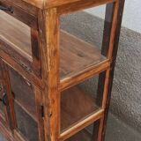 Antique wooden jeweller's display case
