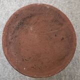 Glazed stoneware vase, 1960s-70s