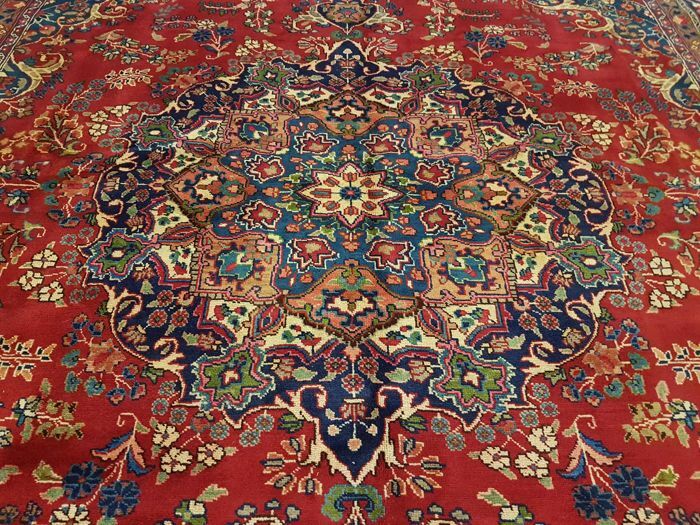 Tapis ancien persan Sabzevar 290x390cm