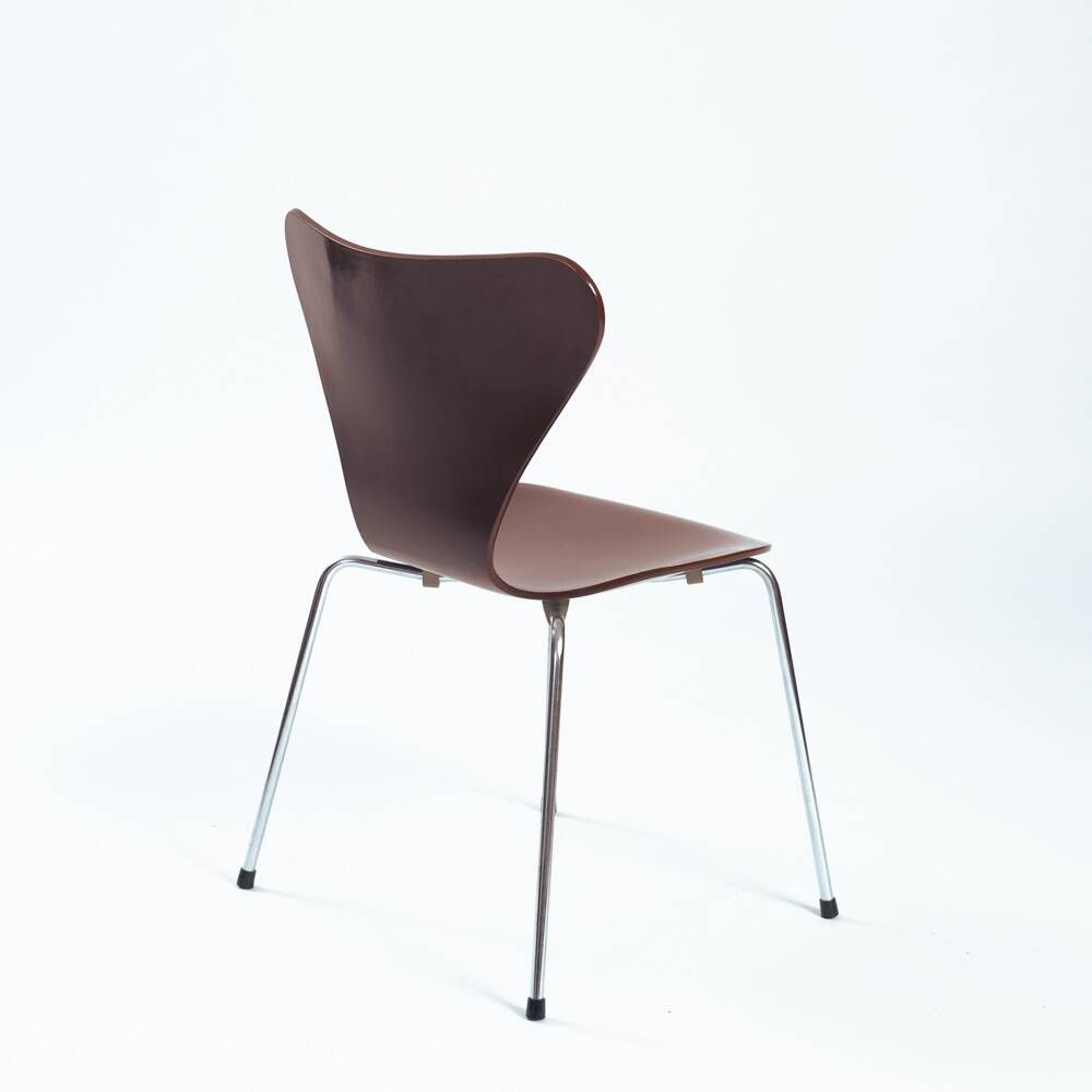Chaises Butterfly 3107 7 arne Jacobsen par Fritz Hansen, 1960s, Set de 5