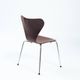 Chaises Butterfly 3107 7 arne Jacobsen par Fritz Hansen, 1960s, Set de 5
