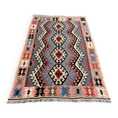 Colorful Handmade Kelim Carpet