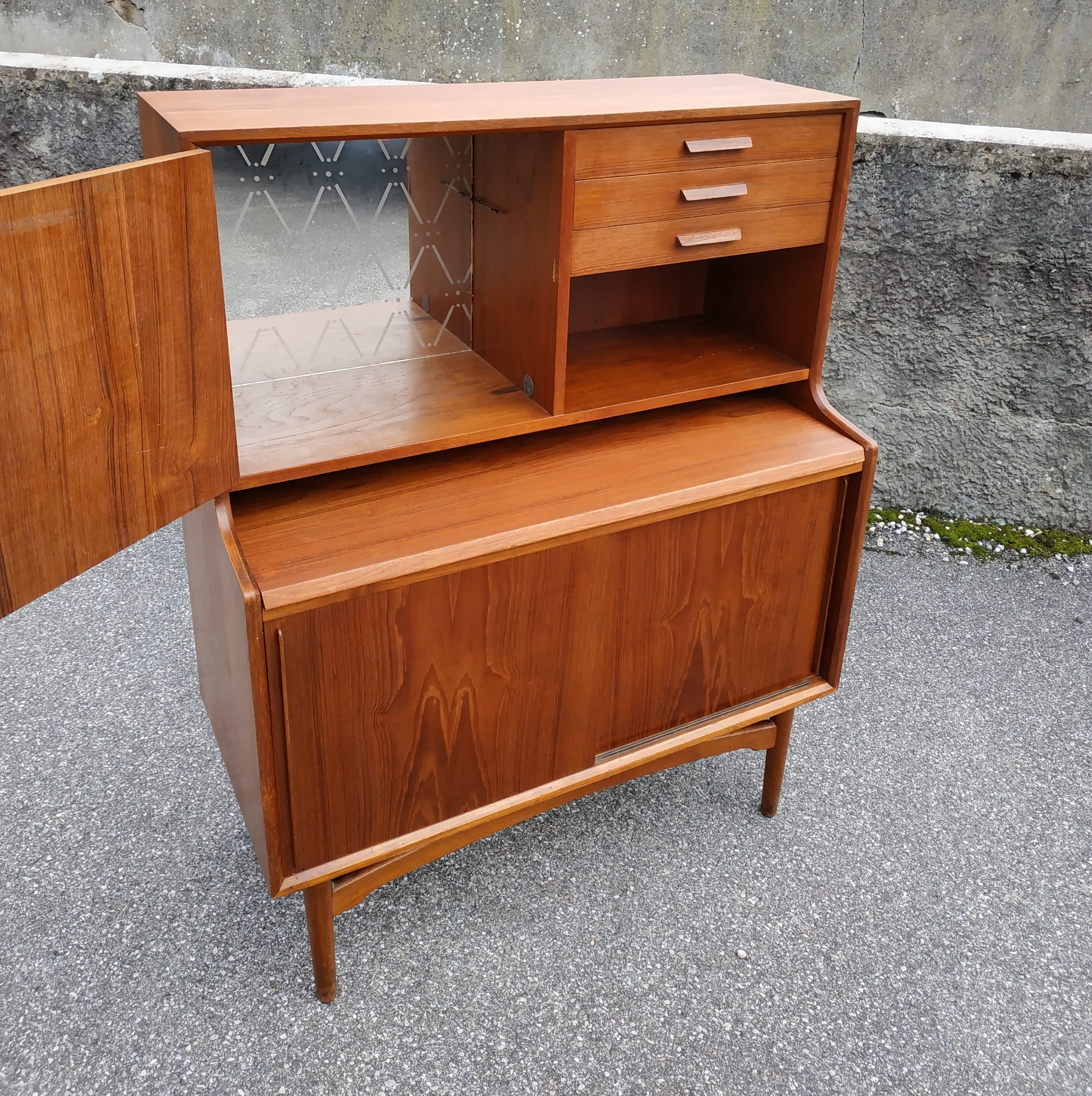 Scandinavian Secretary of Arne Wahl Iversen for Vinde Møbelfabrik 1960