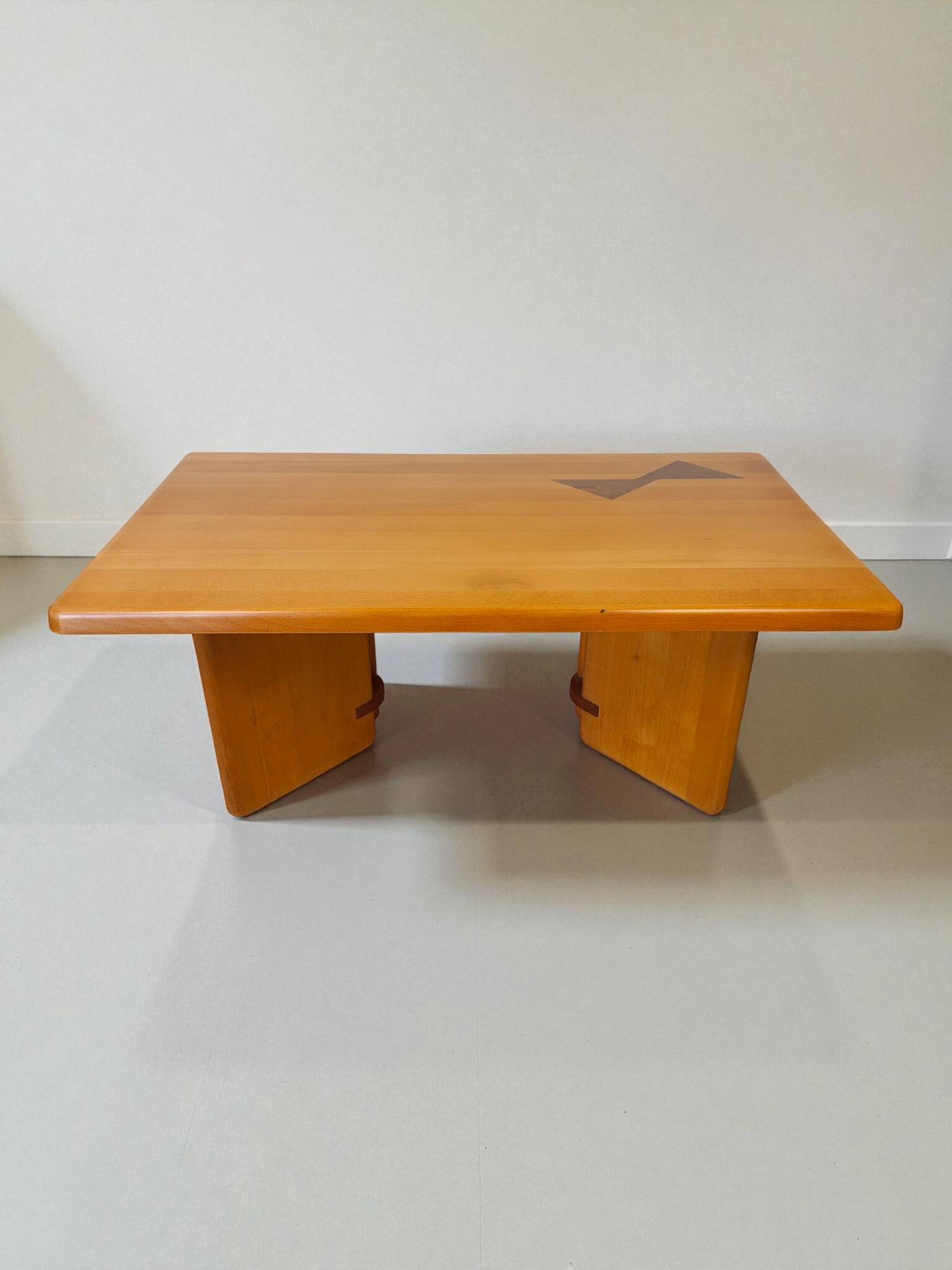 Coffee table in elm