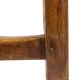 Brutalist style table, or desk, in beech. Circa 1900