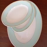 Plat ovale et raviers "Meudon" K&G Lunéville