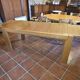 Table extensible en orme de la maison Regain des années 70
