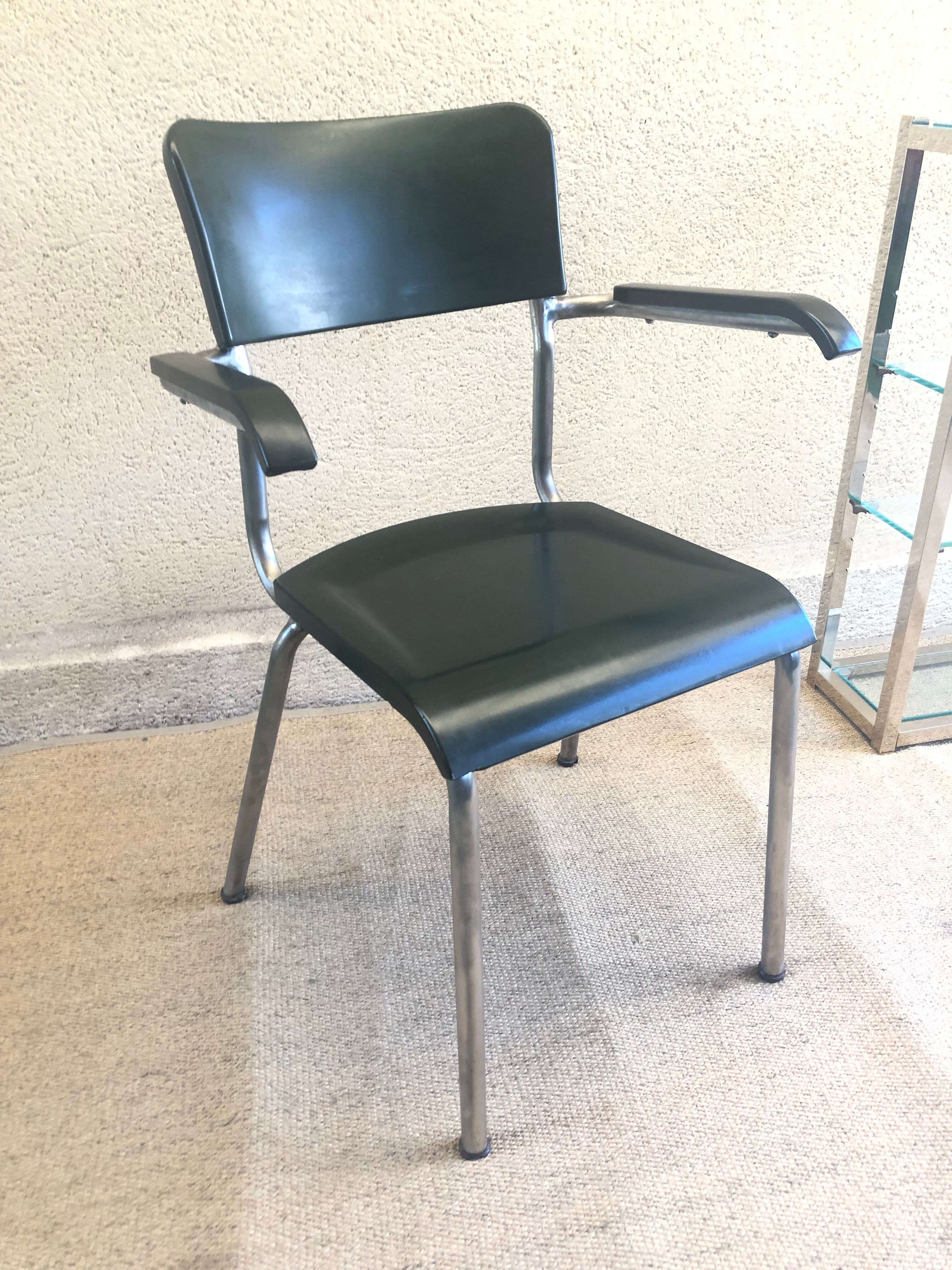 René Herbst bauhaus armchair