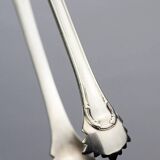 Silver-plated sugar or ice tongs — Ercuis model Pearls