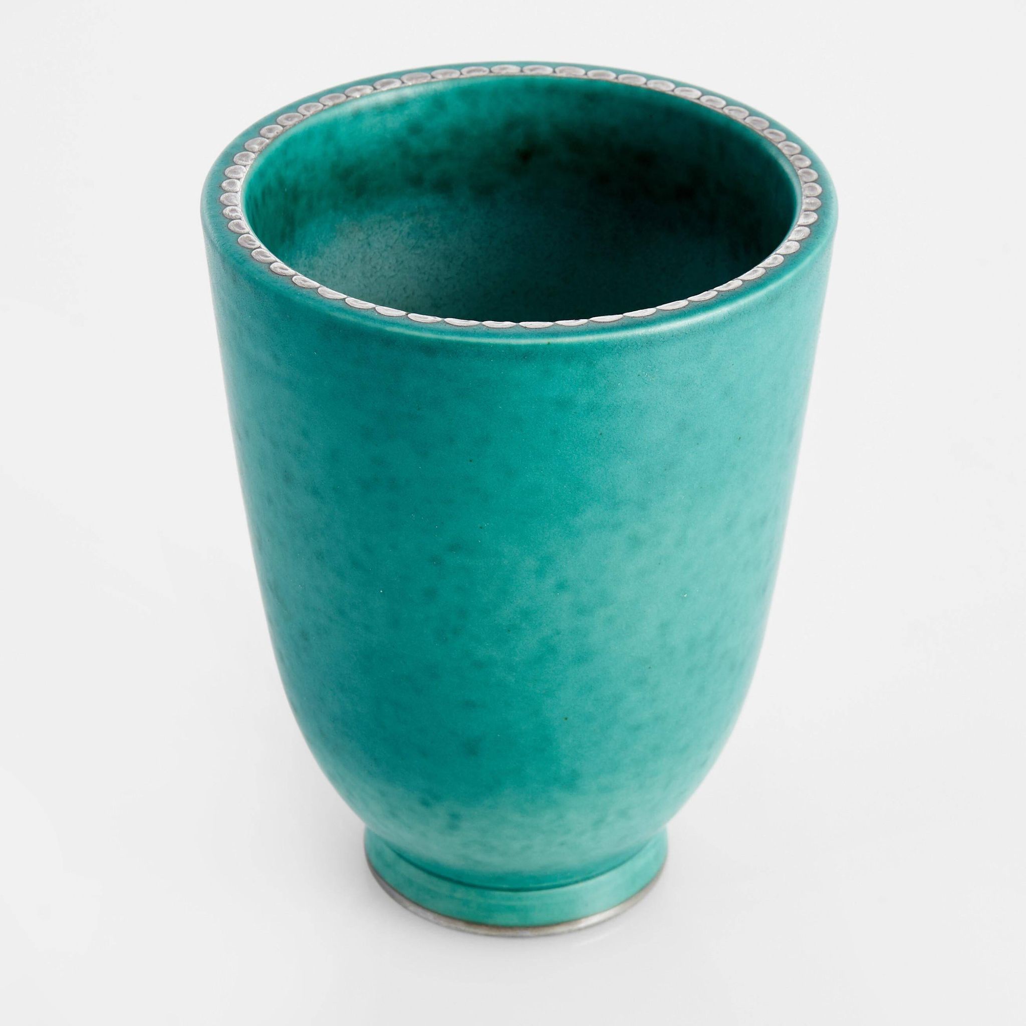 Vase Wilhelm Kage "argenta" for Gustavsberg Sweden 1945