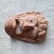 2 masques en terre cuite fabriqués en Grèce vintage