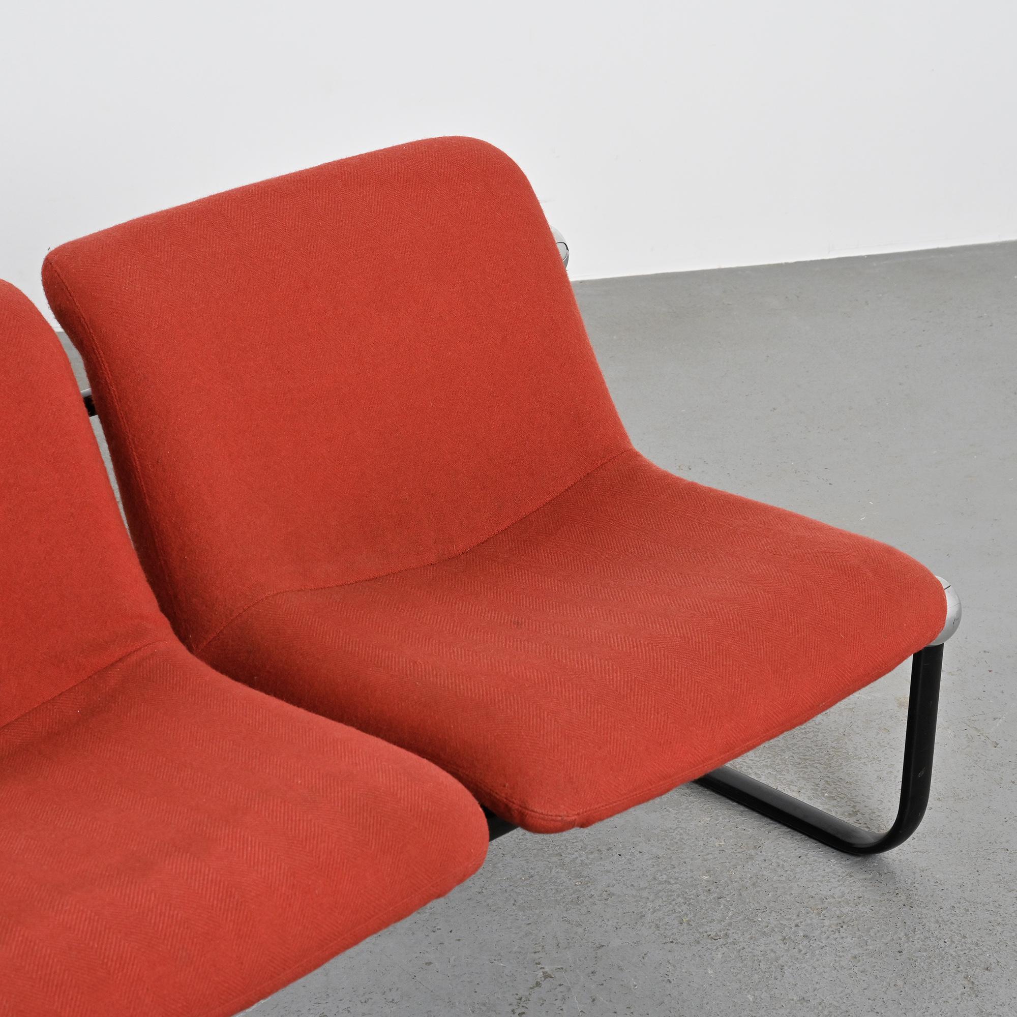 Banquette deux places par Marc Held pour Airborne, France, vers 1970
