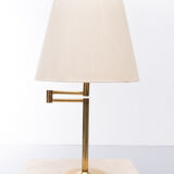 Solken Leuchten Brass Table Lamp, 1970s