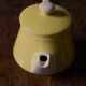 Villeroy Boch yellow earthenware teapot