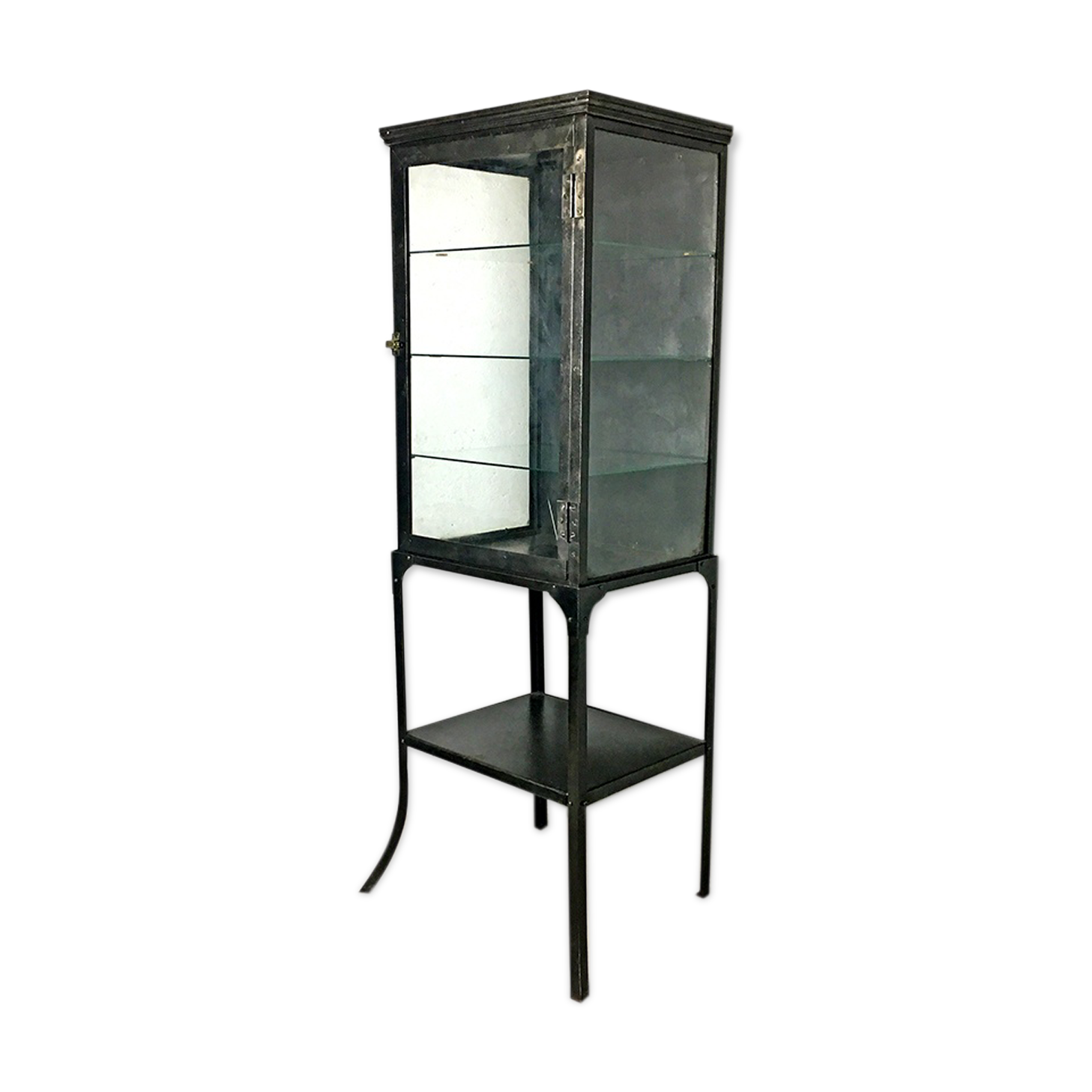 Showcase metal mid-century vintage 30's