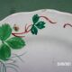 Strawberry splash plate, Creil Montereau, commissioned by George SAND