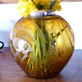 Large Art Deco ball vase