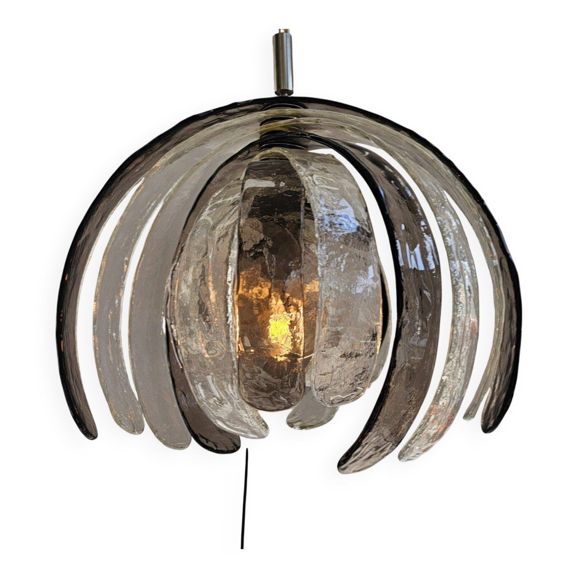 Lampe suspendue Artichoke LS 181 de Carlo Nason